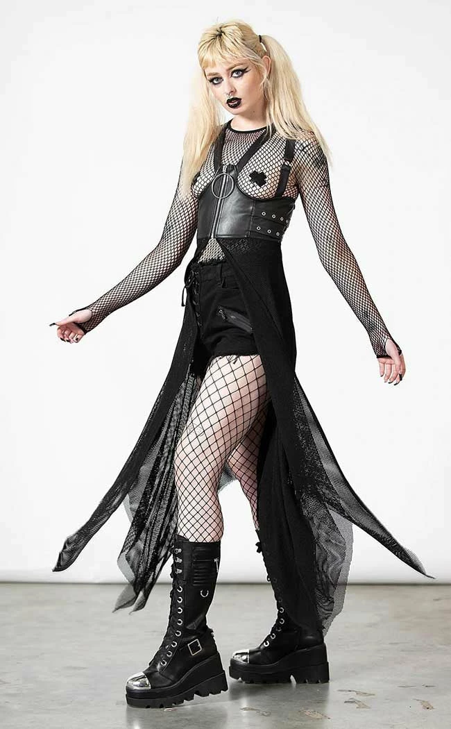 Killstar Termenta Underbust Duster 4 Killstar Termenta Underbust Duster