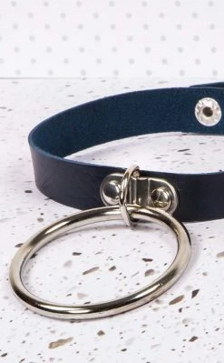 Cold Black Heart The Big O Choker Black