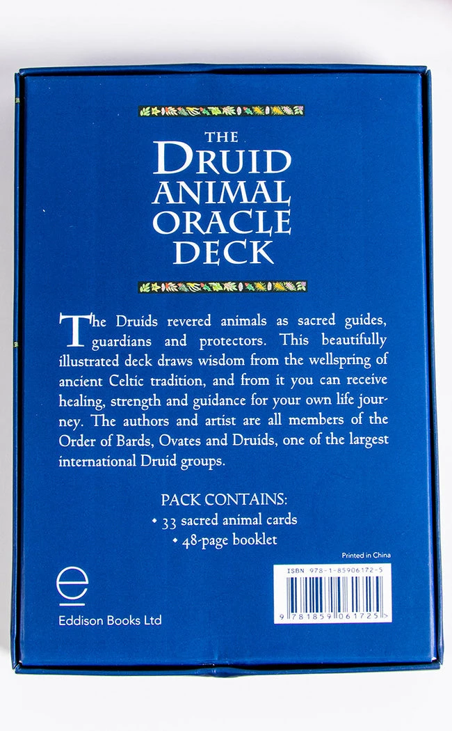 Occult Books Witchcraft The Druid Animal Oracle Deck 6 Occult Books Witchcraft The Druid Animal Oracle Deck