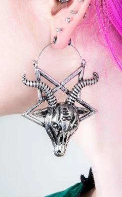 TB Jewellery The Goat Of Mendes Hoops | Earrings