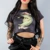 Drop Dead Gorgeous The Mandrake & The Moon Crop Tee Clothing