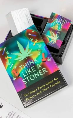 420 Home & Gifts Think Like A Stoner Card Game