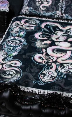 Drop Dead Gorgeous Time To Unwind Fringed Blanket Home & Gifts