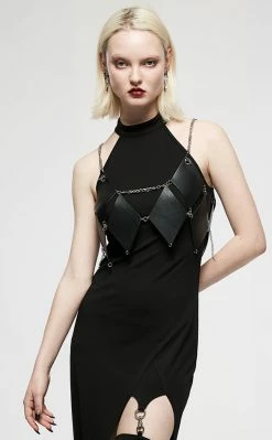 Punk Rave Accessories Tip The Scales Chain Harness