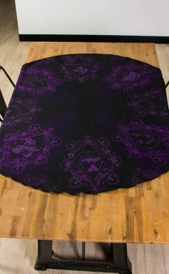 The Haunted Mansion Home & Gifts 'Tis The Season Tablecloth | Round