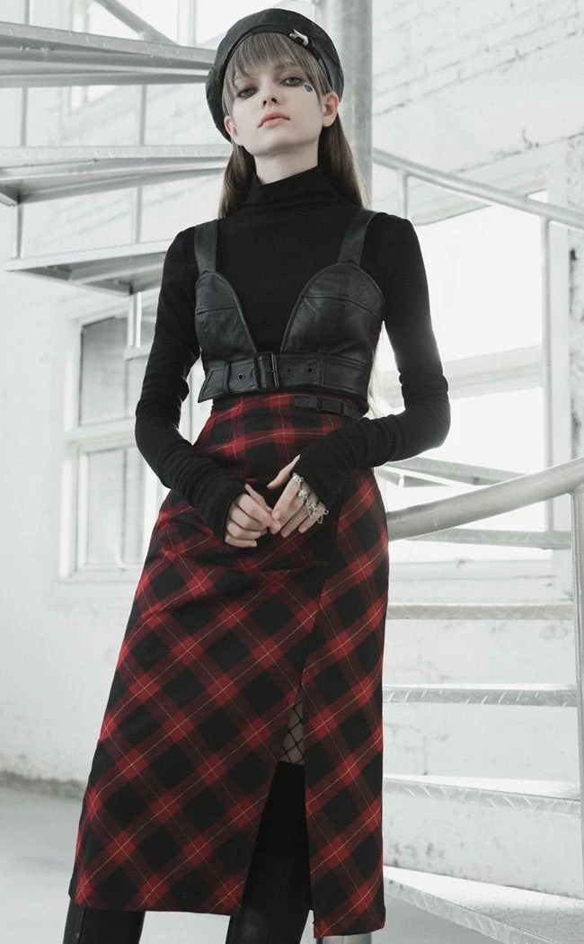 Punk Rave Clothing Tresspasser Biker Crop 3 Punk Rave Clothing Tresspasser Biker Crop