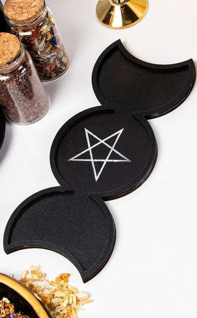 Tragic Beautiful Triple Goddess Trinket Tray 4 Tragic Beautiful Triple Goddess Trinket Tray