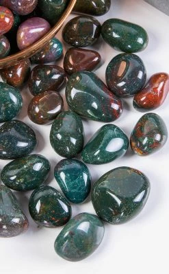 Crystals Witchcraft Tumbled Stones | Bloodstone