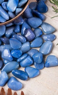 Crystals Home Decor Tumbled Stones | Blue Aventurine