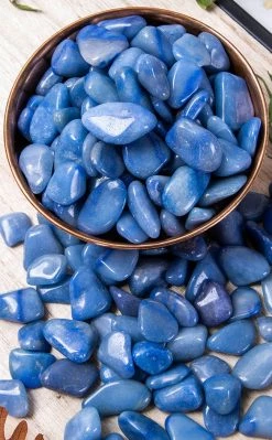 Crystals Home Decor Tumbled Stones | Blue Aventurine