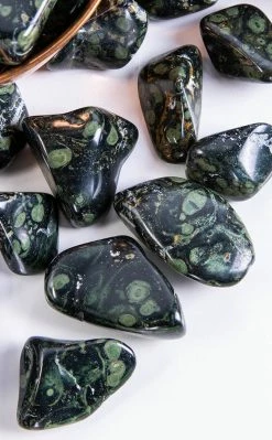 Crystals Witchcraft Tumbled Stones | Crocodile Jasper
