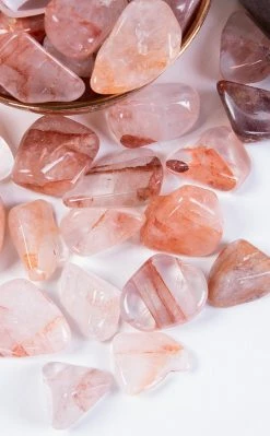 Crystals Witchcraft Tumbled Stones | Fire Quartz