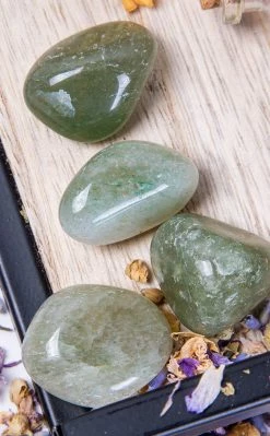 Crystals Tumbled Stones | Green Aventurine Home Decor