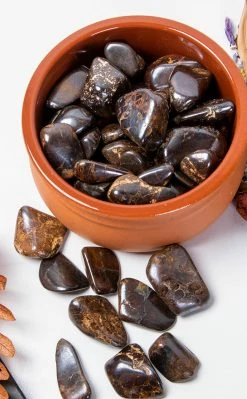 Crystals Tumbled Stones | Hematite Golden