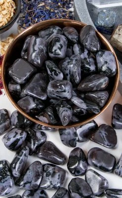 Crystals Tumbled Stones | Indigo Gabbro Witchcraft
