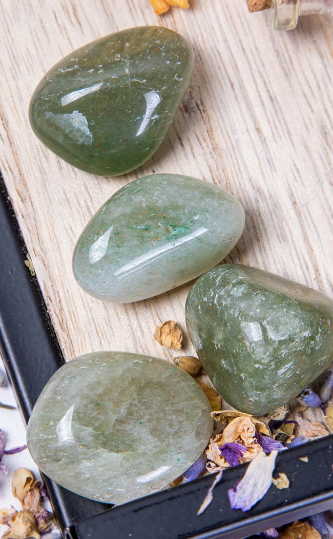 Crystals Tumbled Stones | Moss Agate 3 Crystals Tumbled Stones | Moss Agate