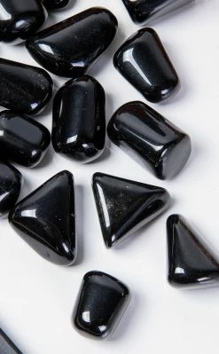 Crystals Witchcraft Tumbled Stones | Obsidian