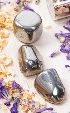 Crystals Witchcraft Tumbled Stones | Pyrite