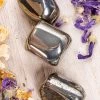 Crystals Witchcraft Tumbled Stones | Pyrite 2 Crystals Witchcraft Tumbled Stones | Pyrite