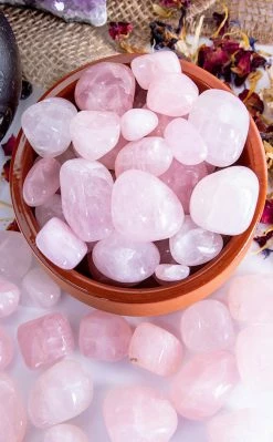 Crystals Tumbled Stones | Rose Quartz