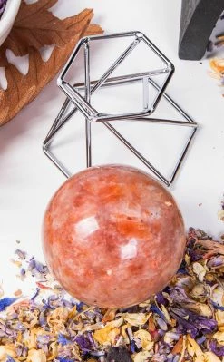 Crystals Witchcraft Twisted Crystal Ball Stand