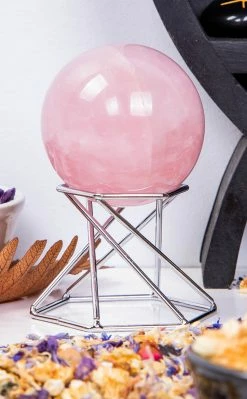Crystals Witchcraft Twisted Crystal Ball Stand 11 Crystals Witchcraft Twisted Crystal Ball Stand