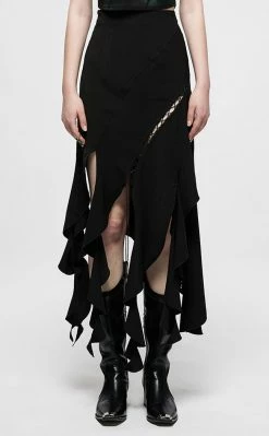 Punk Rave Clothing Unfortunate Soul Maxi Skirt