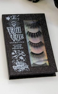 Evil Eye Cosmetics Beauty Unholy Lash Bible | Black Glitter 7 Evil Eye Cosmetics Beauty Unholy Lash Bible | Black Glitter