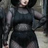 Killstar Clothing Unholy Matrimony Mesh Dress