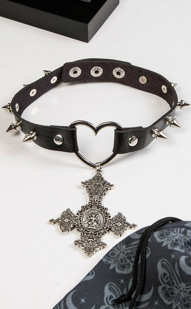 Drop Dead Gorgeous Unholy Rosary Choker Chokers 3 Drop Dead Gorgeous Unholy Rosary Choker Chokers