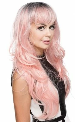 Rockstar Wigs Beauty Uptown Girl Pink Wig 6 Rockstar Wigs Beauty Uptown Girl Pink Wig