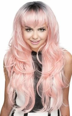 Rockstar Wigs Beauty Uptown Girl Pink Wig