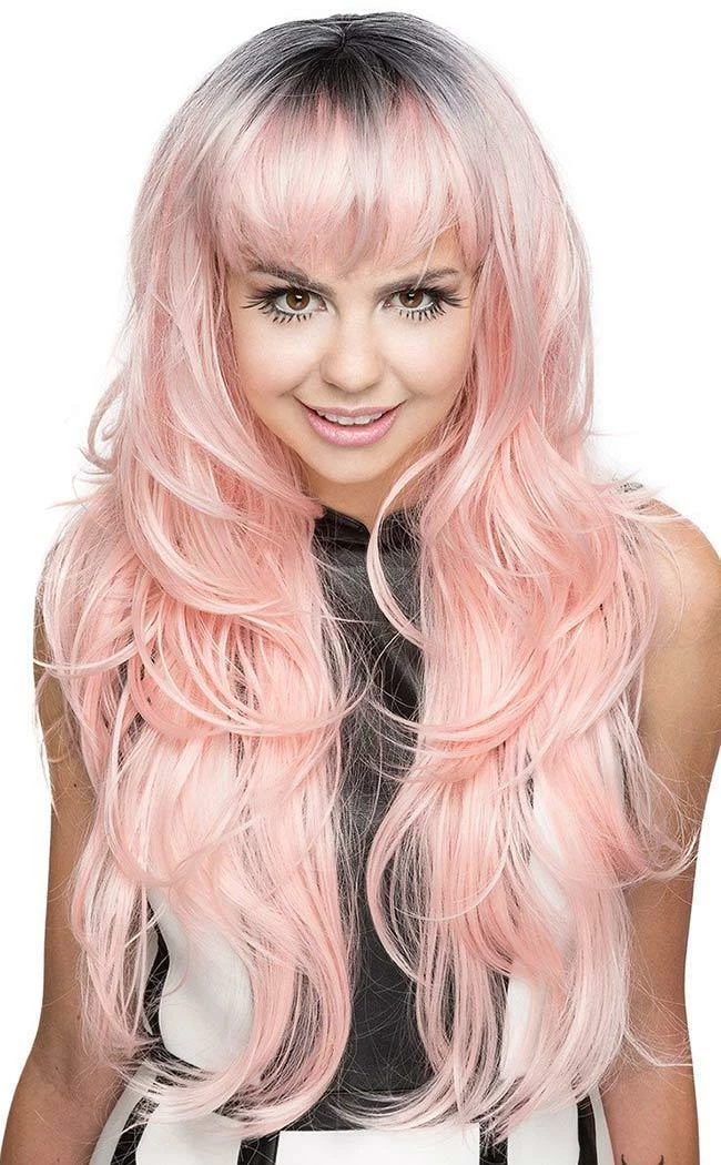 Rockstar Wigs Beauty Uptown Girl Pink Wig 3 Rockstar Wigs Beauty Uptown Girl Pink Wig