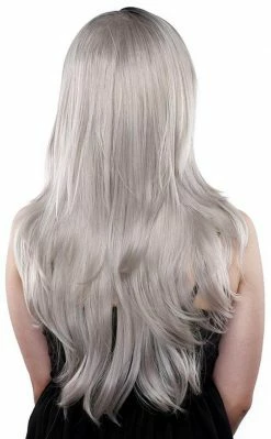 Rockstar Wigs Beauty Uptown Girl Silver Wig 7 Rockstar Wigs Beauty Uptown Girl Silver Wig