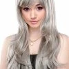Rockstar Wigs Beauty Uptown Girl Silver Wig