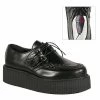 Demonia V-CREEPER-502 Black Vegan Leather Creepers