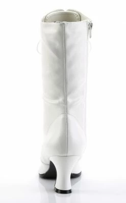 Funtasma VICTORIAN-120 Wht Pu Boots