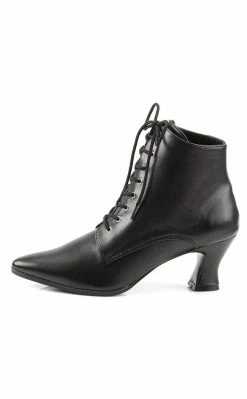 Funtasma VICTORIAN-35 Blk Pu Boots