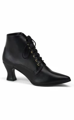 Funtasma VICTORIAN-35 Blk Pu Boots