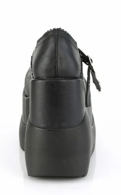 Demonia VOID-38 Matte Black Mary Jane Wedges 12 Demonia VOID-38 Matte Black Mary Jane Wedges