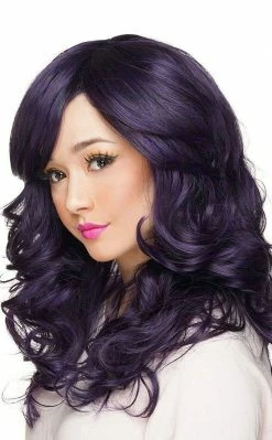 Rockstar Wigs Beauty Valentina Vamp Plum Wig