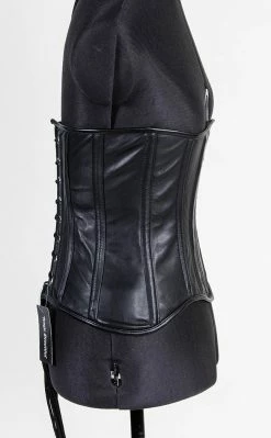 Tragic Beautiful Valkyrie Leather Corset Clothing