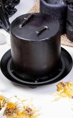 Gothic Gifts Vampire Pillar Candle | Small