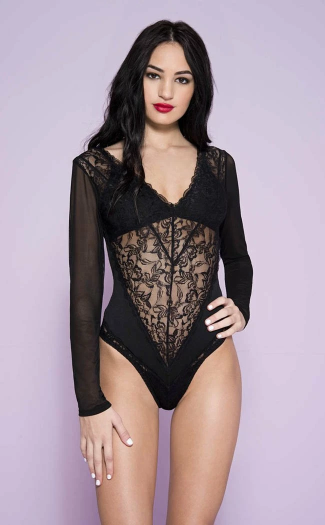 Music Legs Clothing Velma Lace Teddy 3 Music Legs Clothing Velma Lace Teddy