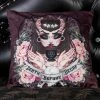 Rose Demon Velvet Cushion Cover | Death Before Decaf Home & Gifts