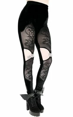 Restyle Velvet Vesper Leggings