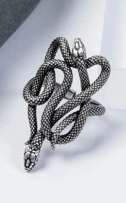 Gothic Jewellery Venomous Pair Ring