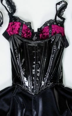 Tragic Beautiful Clothing Vertigo PVC Corset