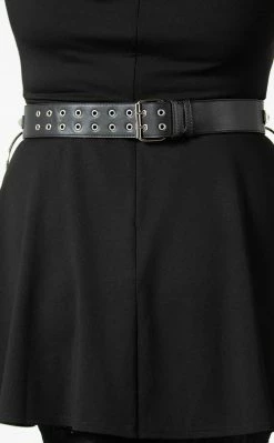 Killstar Vicious Studded Belt | Silver