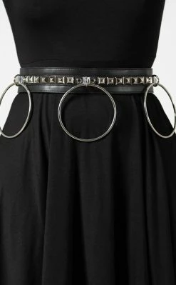 Killstar Vicious Studded Belt | Silver